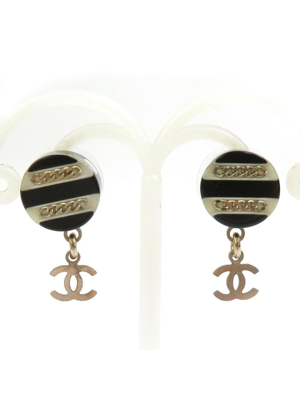Chanel Earrings Metal And Resin #208458C65B